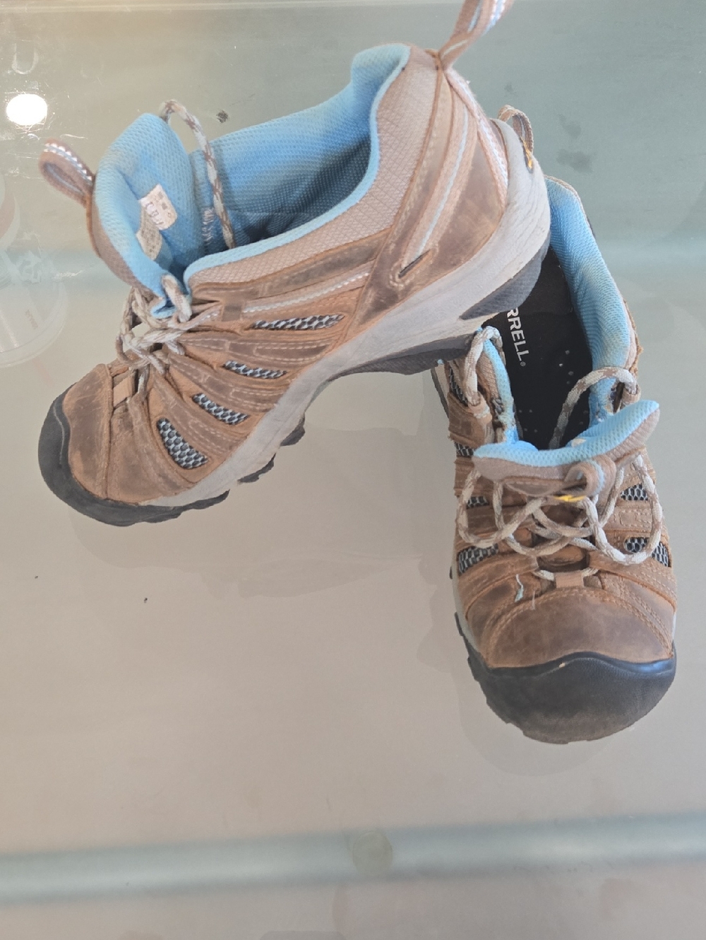 Keen Brown and Light Blue Women's Athletic Shoes